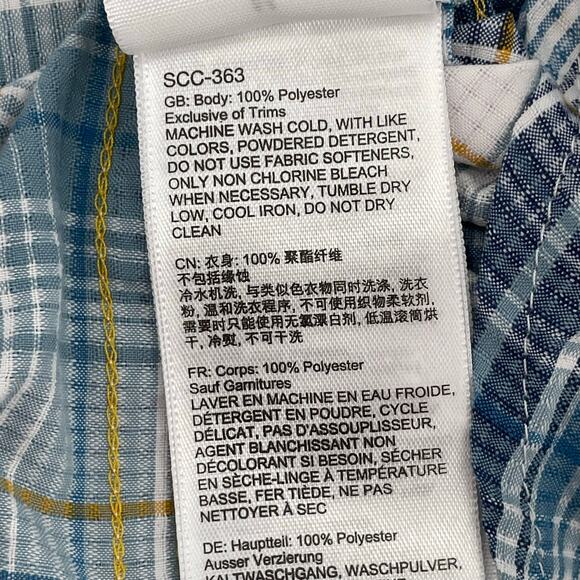 Marmot Men's Short Sleeve Button Up Shirt, Plaid, Sz. M Outdoor Workwear Hiking - Picture 6 of 11